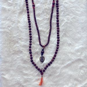 2 Rudraksha Necklaces